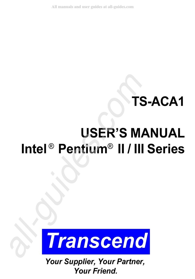 Transcend TS-ACA1 Manuel utilisateur