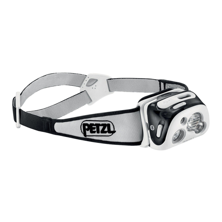 Petzl REACTIK+ Manuel utilisateur