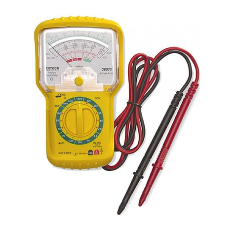 Extech Instruments 38073 Manuel utilisateur Extech Instruments 38073 Manuel utilisateur