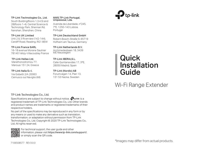 TP-Link RE190 Manuel utilisateur