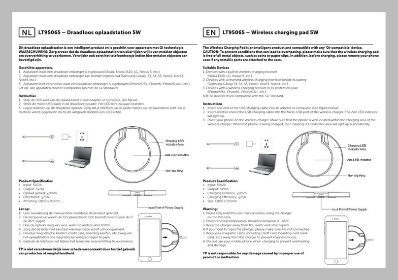 TOPPOINT LT95065 Manuel utilisateur TOPPOINT LT95065 Manuel utilisateur
