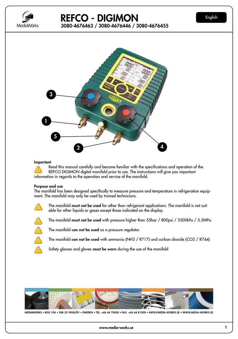 Refco DIGIMON Manuel utilisateur