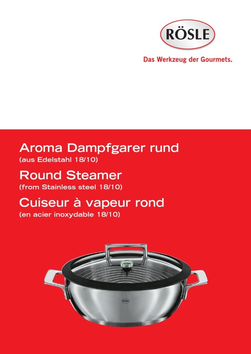 Rosle 91373 Manuel utilisateur Rosle 91373 Manuel utilisateur