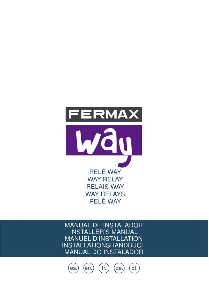 Fermax WAY KIT Guide de l'utilisateur