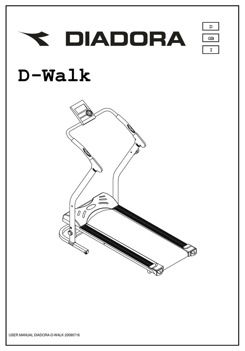 Diadora D-Walk Manuel utilisateur