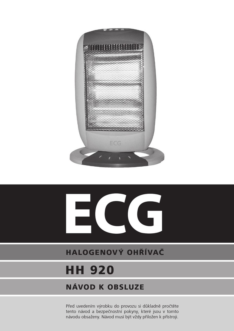 ECG HH 920 Manuel utilisateur