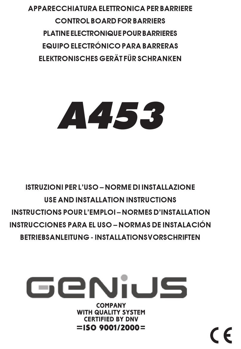 Genius A453 Manuel technique