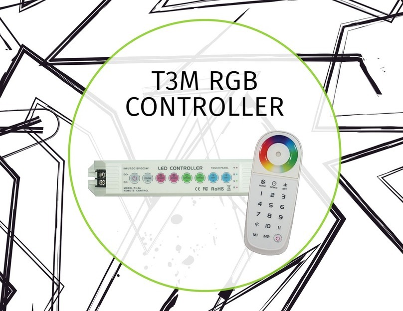 Principal LED T3M Manuel utilisateur