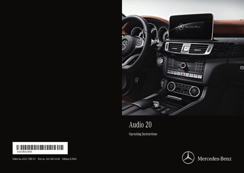 Mercedes-Benz Audio 20 Manuel utilisateur