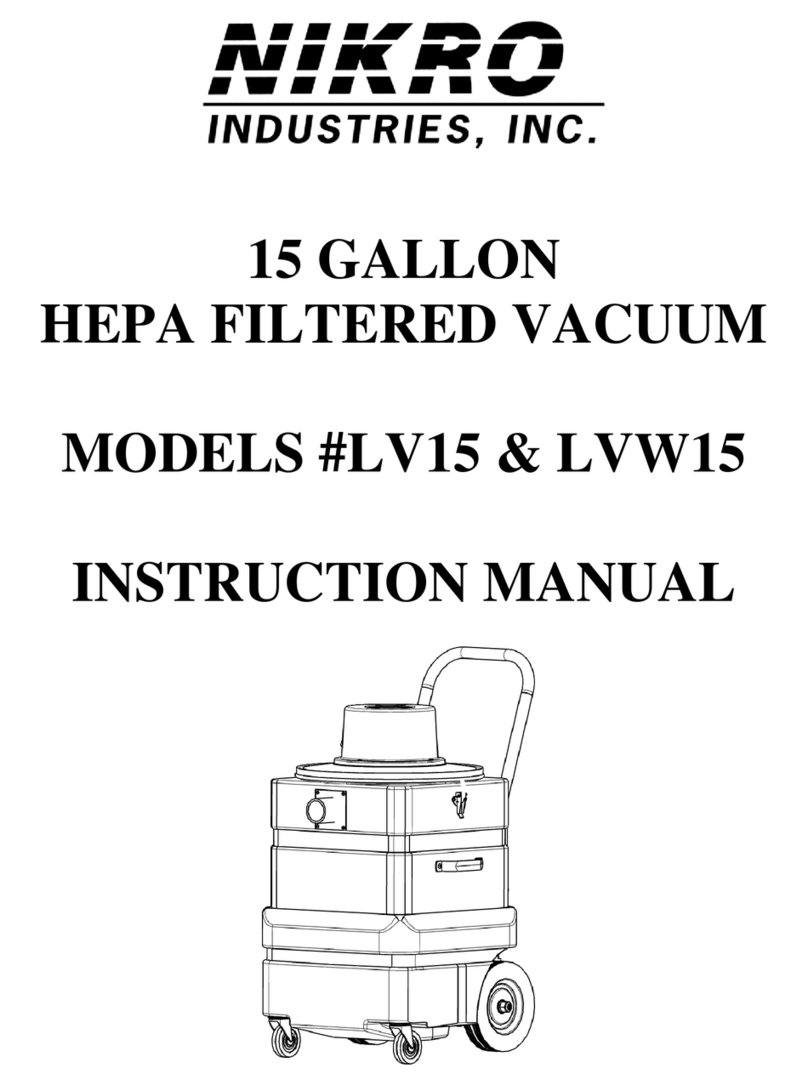 Nikro LVW15 Manuel utilisateur
