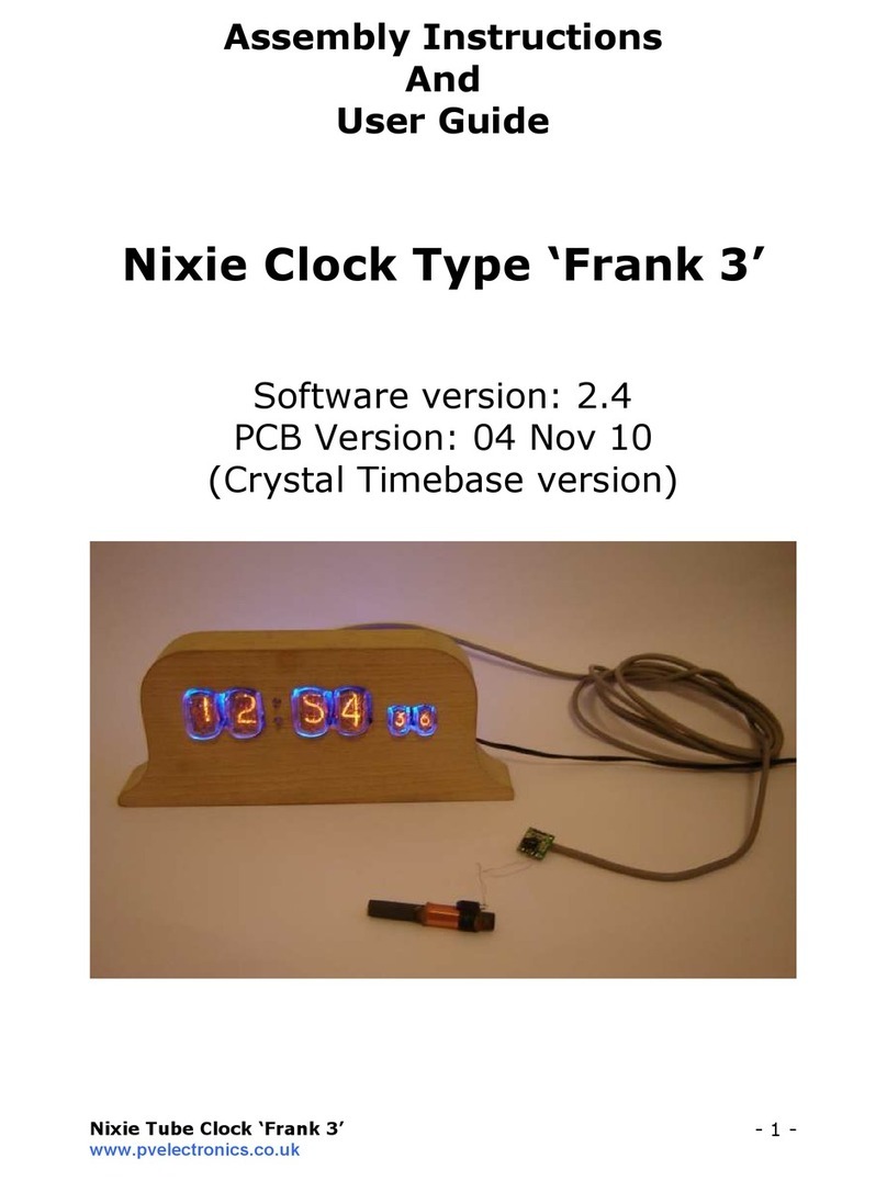 Pvelectronics Frank 3 Guide de configuration