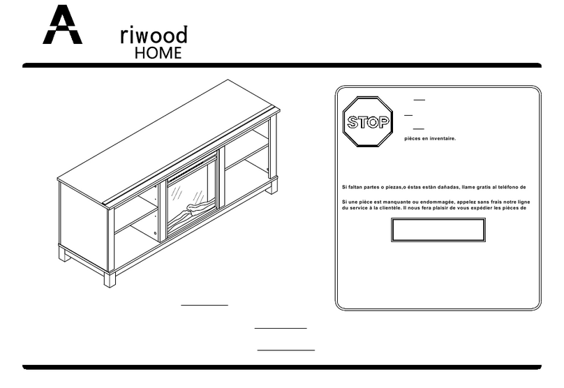 Ameriwood HOME 1819096COM Mode d'emploi