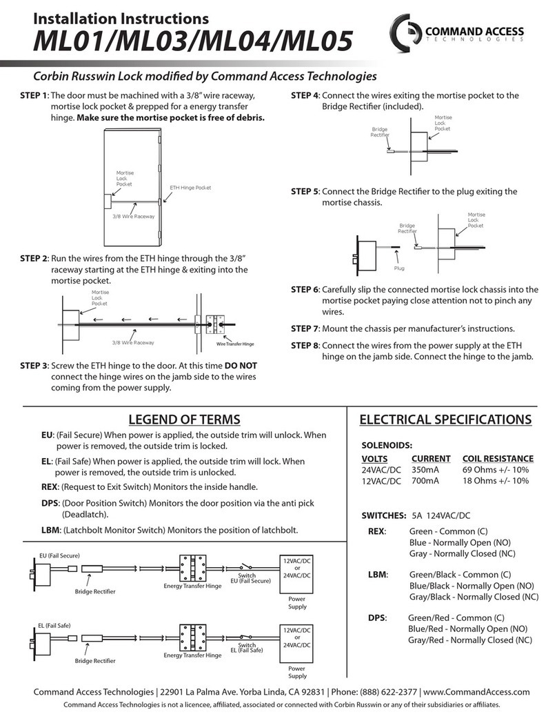 Command access ML01 Manuel utilisateur