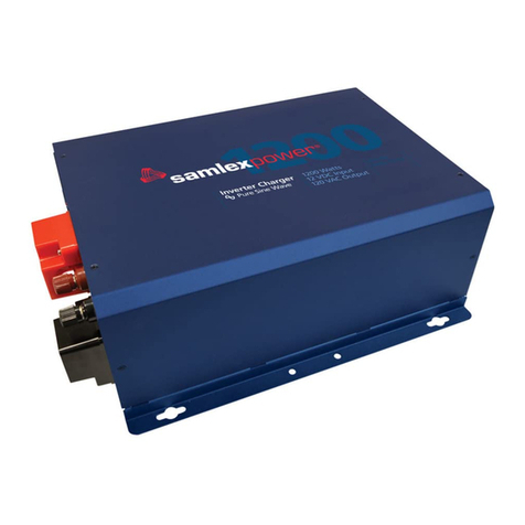 Samlexpower Evolution Series Manuel utilisateur