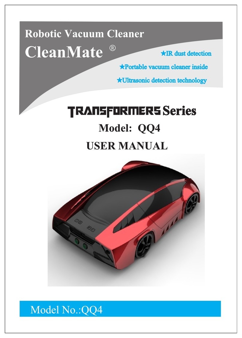 Cleanmate TRANSFORMERS Series Manuel utilisateur Cleanmate TRANSFORMERS Series Manuel utilisateur