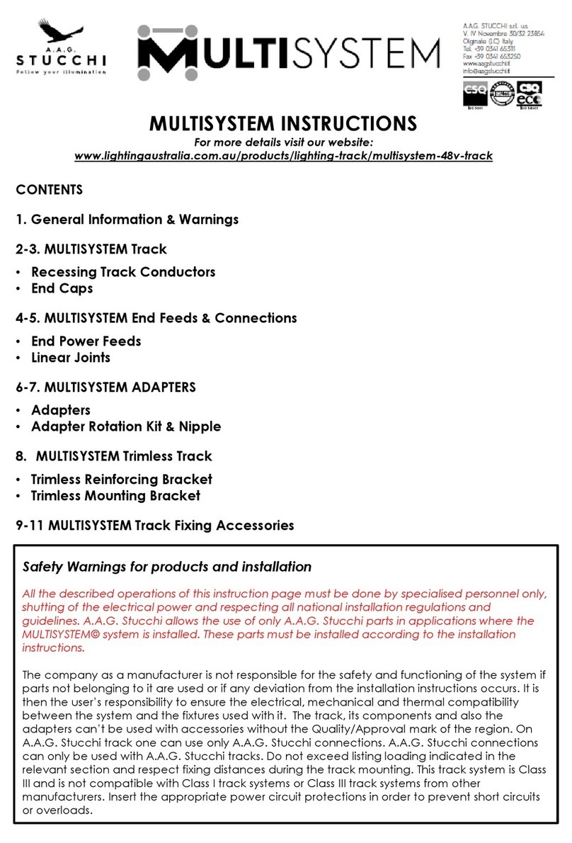 STUCCHI MULTISYSTEM Series Manuel utilisateur