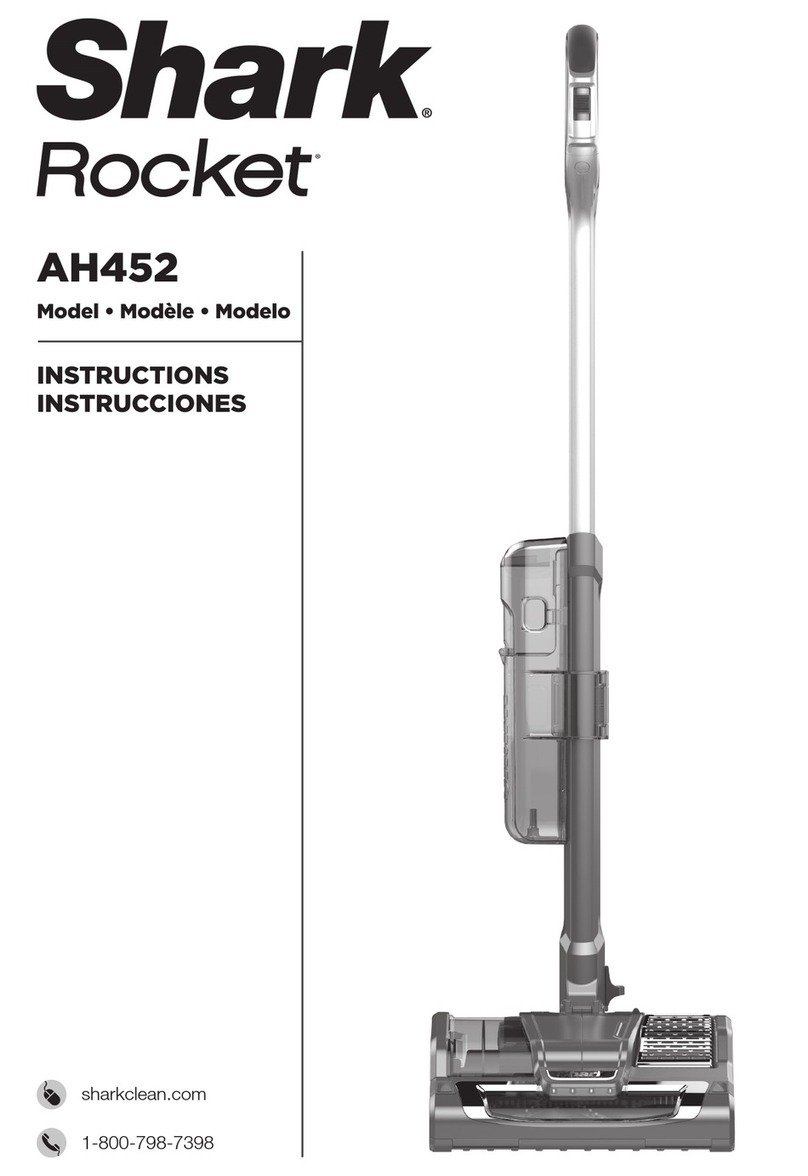 Shark Rocket AH452 Manuel utilisateur