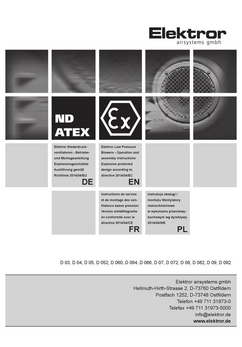 Elektror D 03 Manuel de service