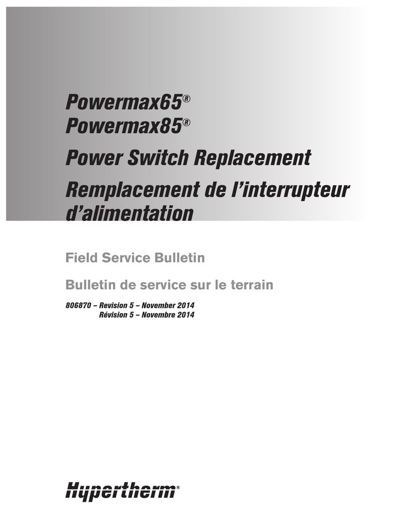 Hypertherm powermax65 Manuel de référence