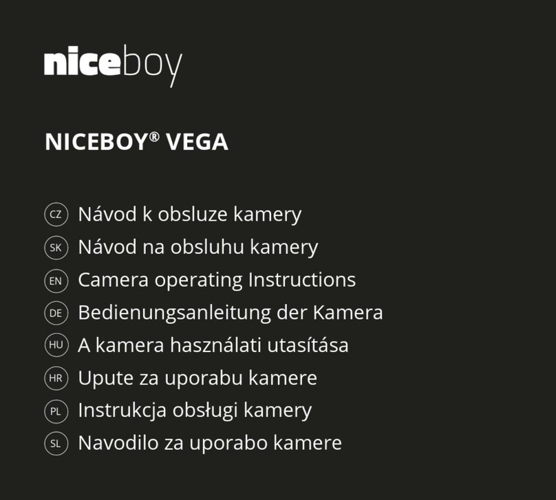 Niceboy VEGA Manuel utilisateur Niceboy VEGA Manuel utilisateur