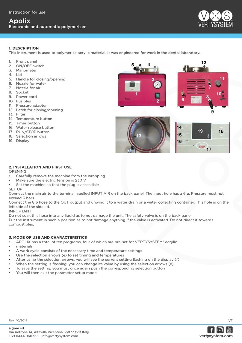 Vertysystem Apolix Manuel utilisateur