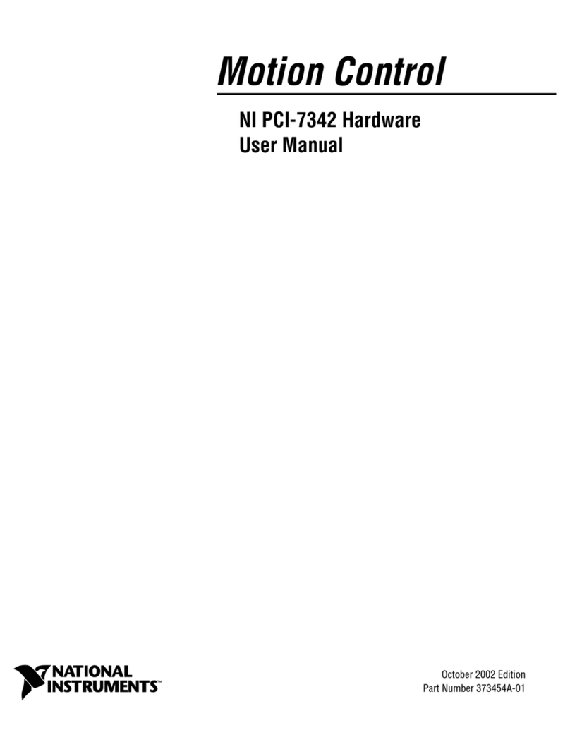 National Instruments PCI-7342 Manuel utilisateur