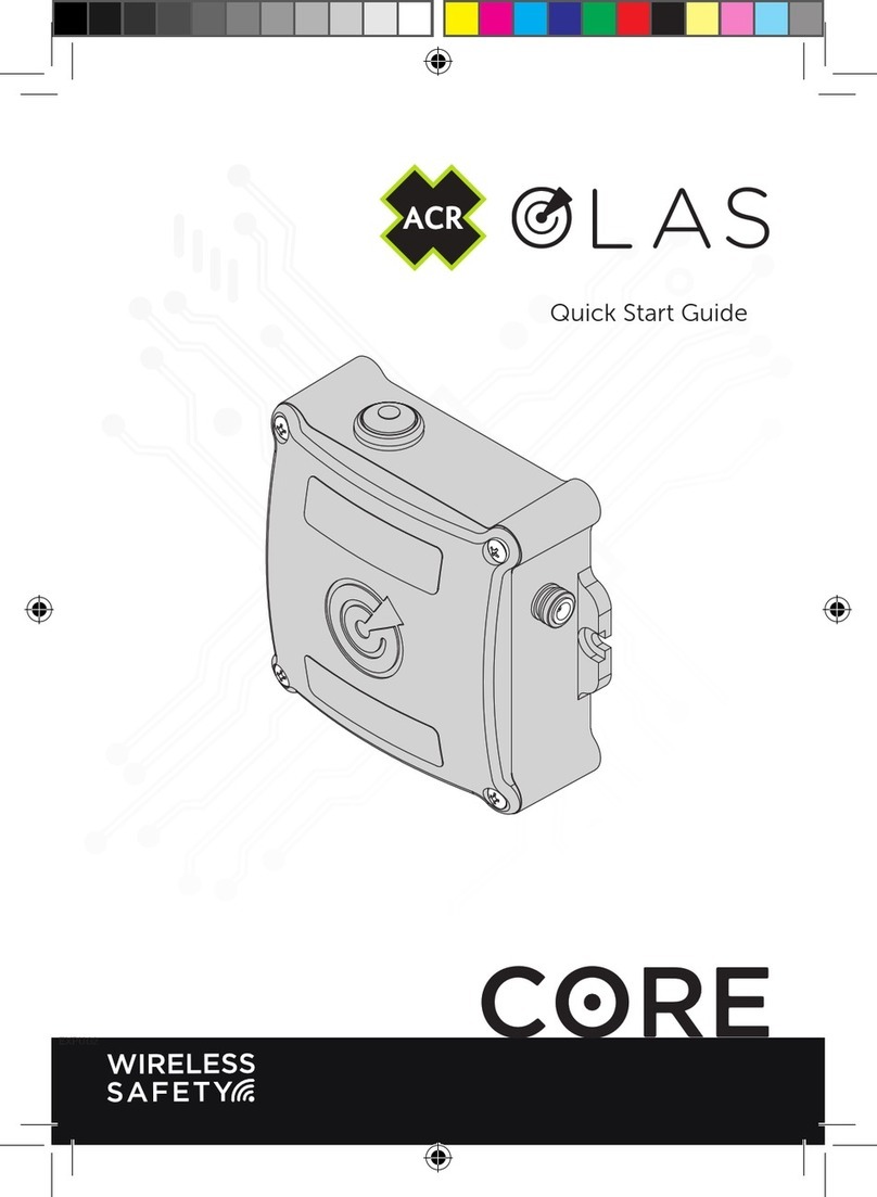 ACR Electronics OLAS CORE Manuel utilisateur