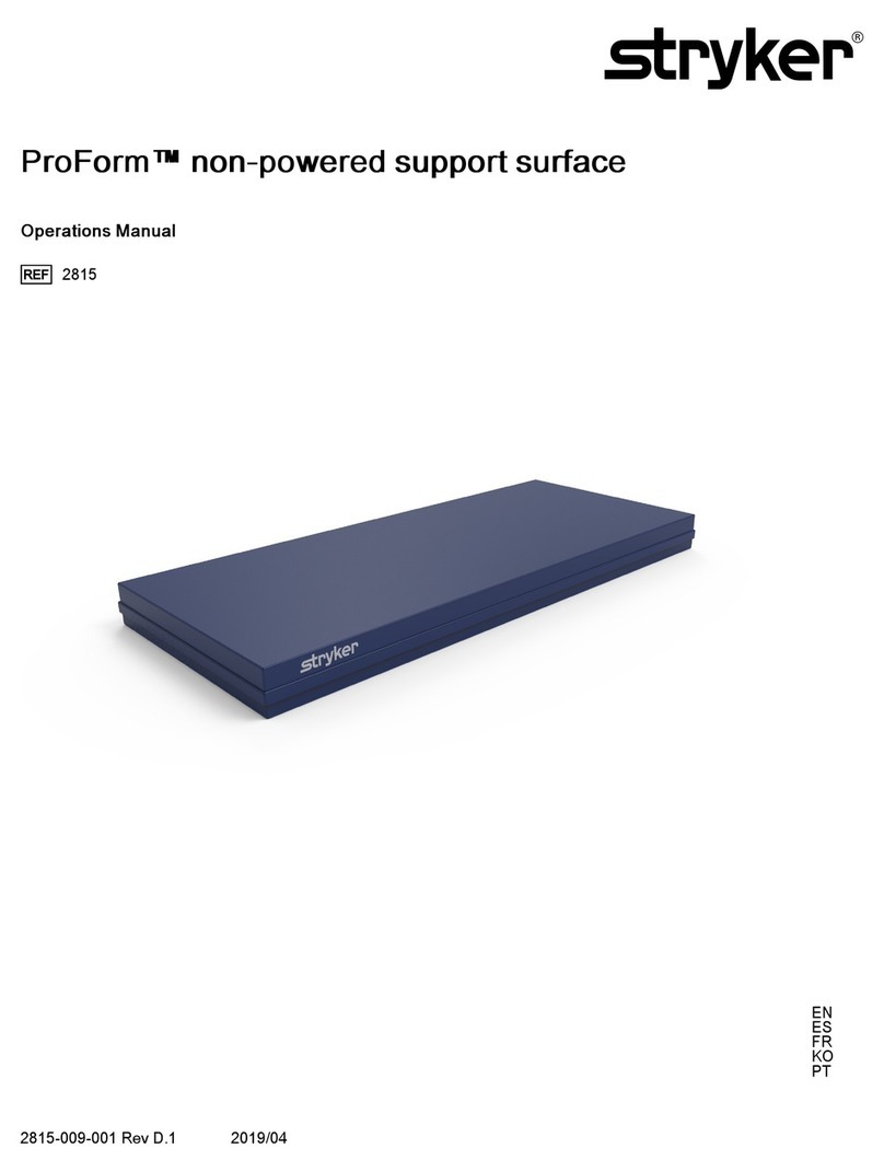 Stryker ProForm Series Manuel utilisateur