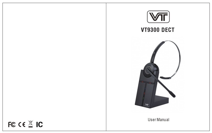 VT VT9300 DECT Manuel utilisateur