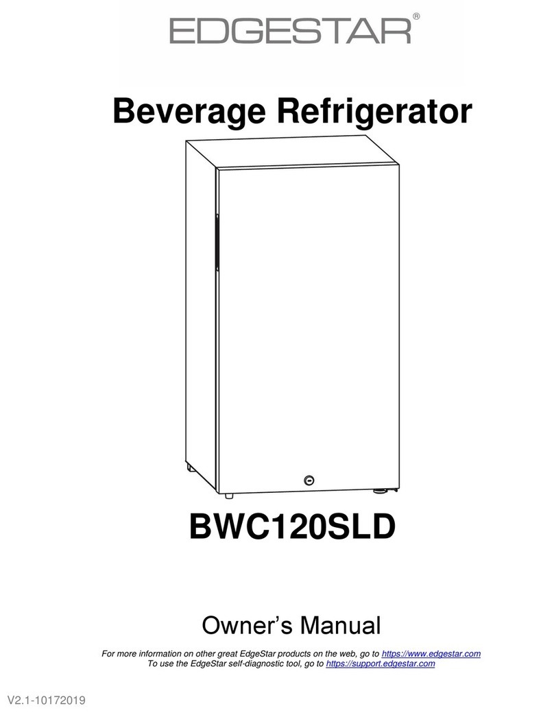 EdgeStar BWC120SLD Manuel utilisateur