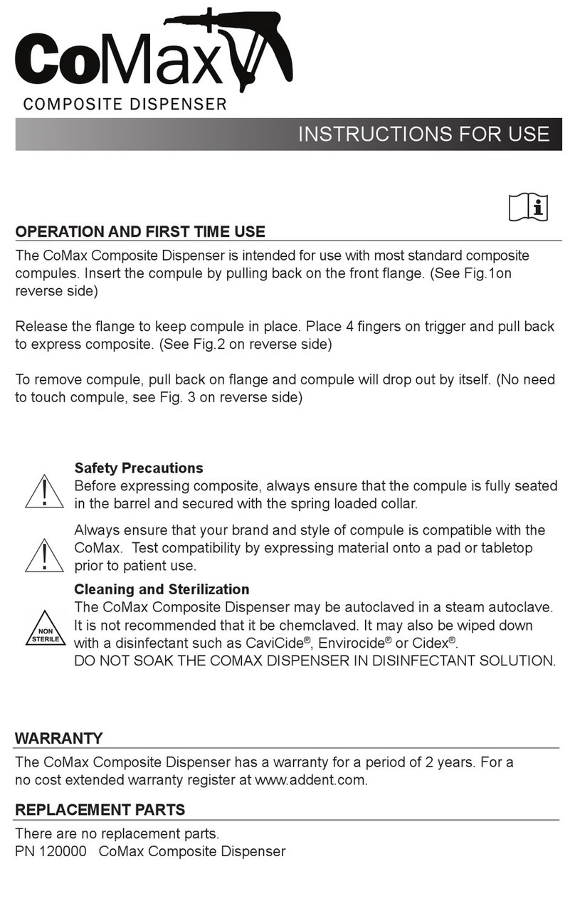 AdDent CoMax Manuel utilisateur