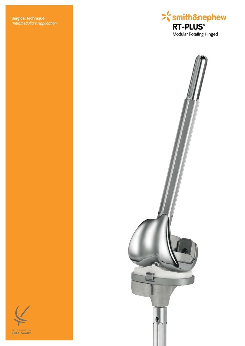 Smith & Nephew RT-PLUS Manuel utilisateur