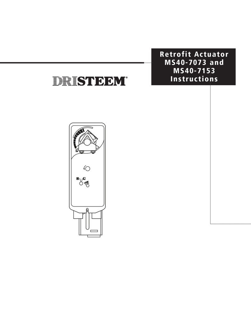 DriSteem MS40-7073 Manuel utilisateur