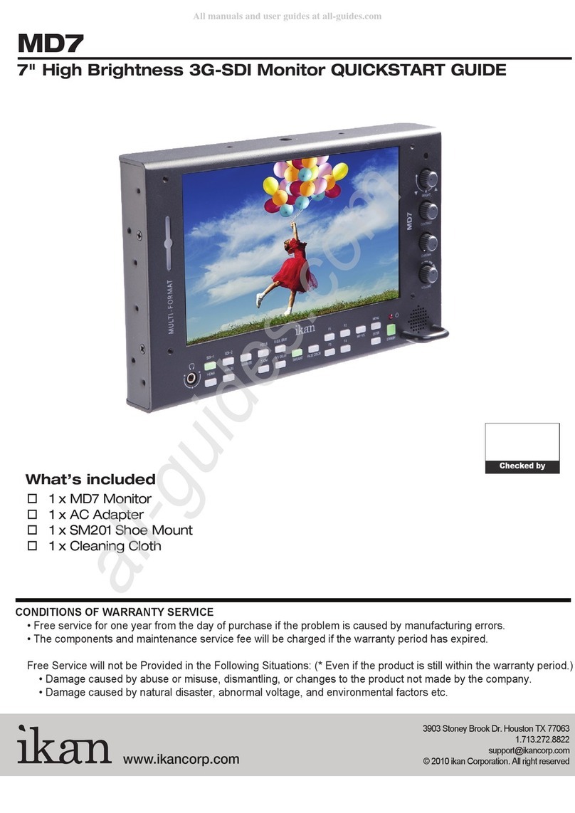 Ikan MD7 Manuel utilisateur