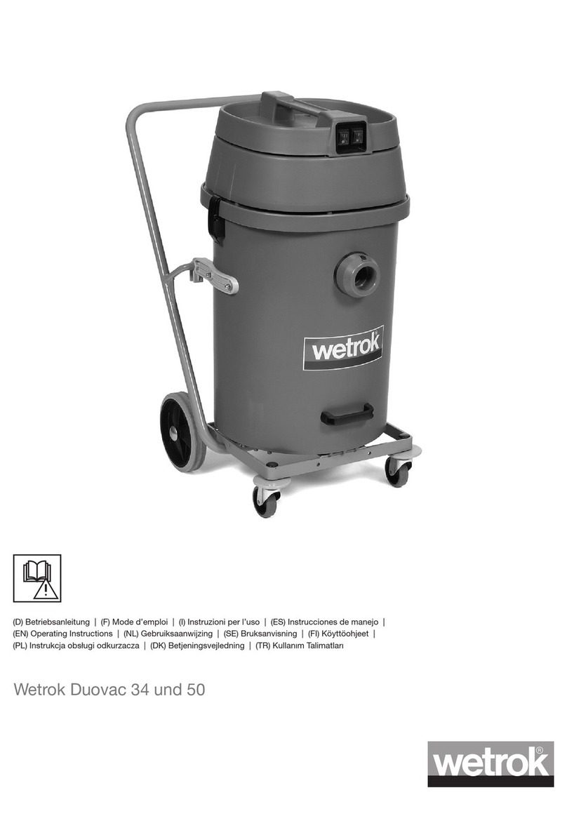 Wetrok Duovac 34 Manuel utilisateur