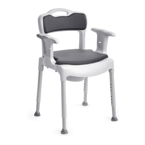 Etac Swift Commode Manuel utilisateur