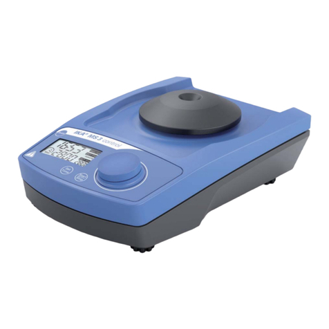 IKA MS 3 digital Manuel utilisateur