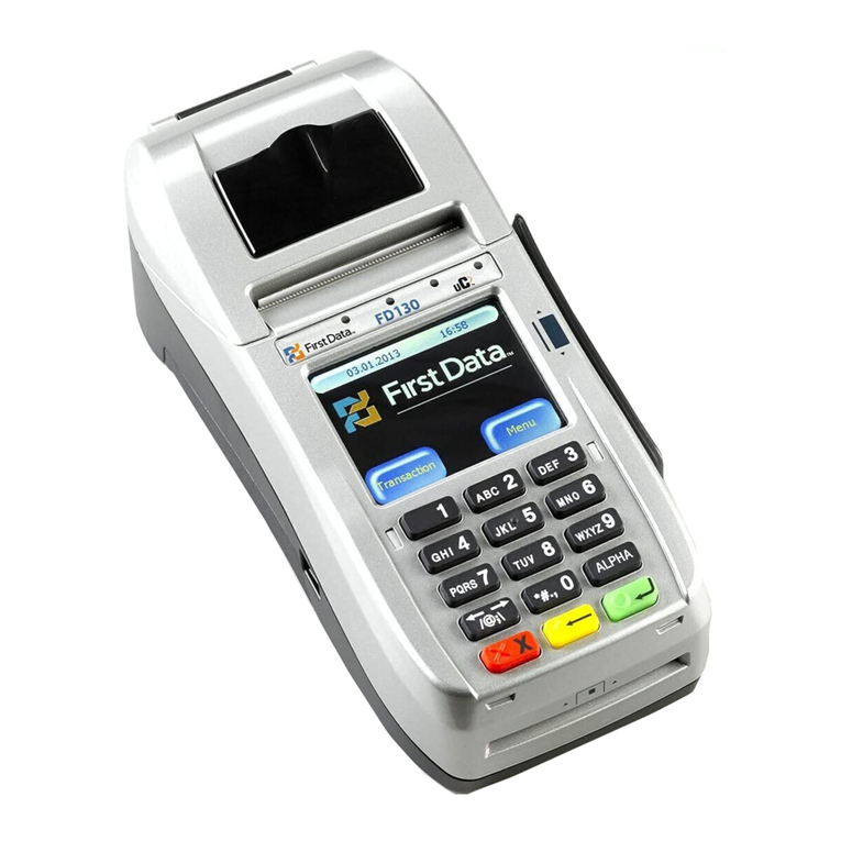First Data FD130 Manuel utilisateur