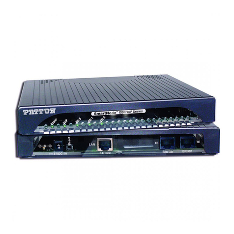 Patton SmartNode 4120 Manuel utilisateur