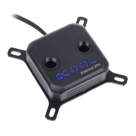 Alphacool Eisblock XPX Manuel utilisateur
