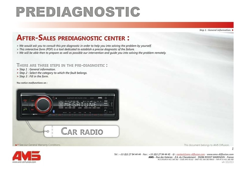 AMS CT410 Manuel utilisateur AMS CT410 Manuel utilisateur