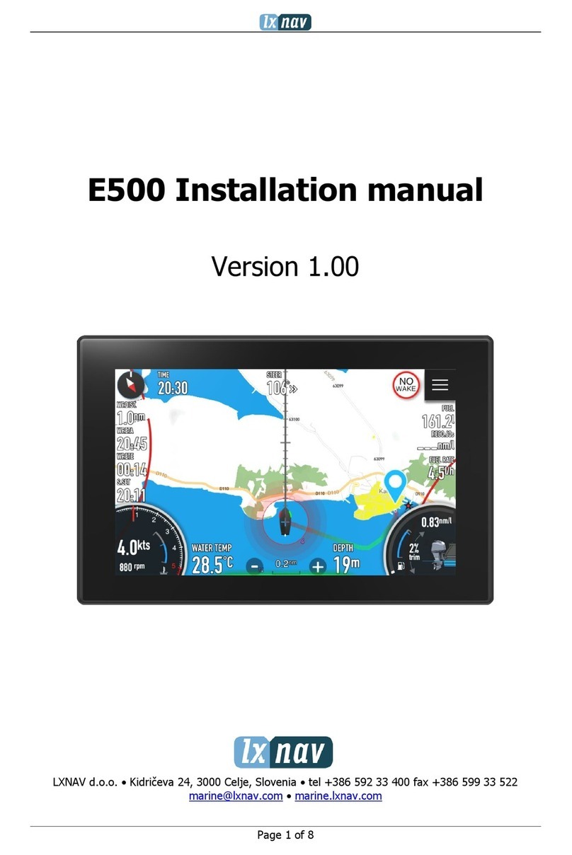 LXNAV E500 Manuel utilisateur LXNAV E500 Manuel utilisateur