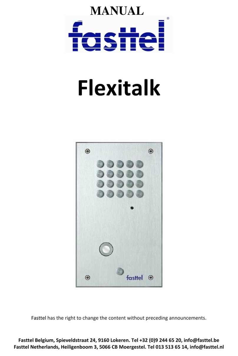 Fasttel FLEXITALK Manuel utilisateur