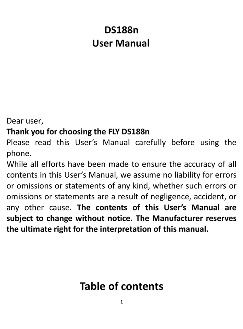 FLY DS188n Manuel utilisateur