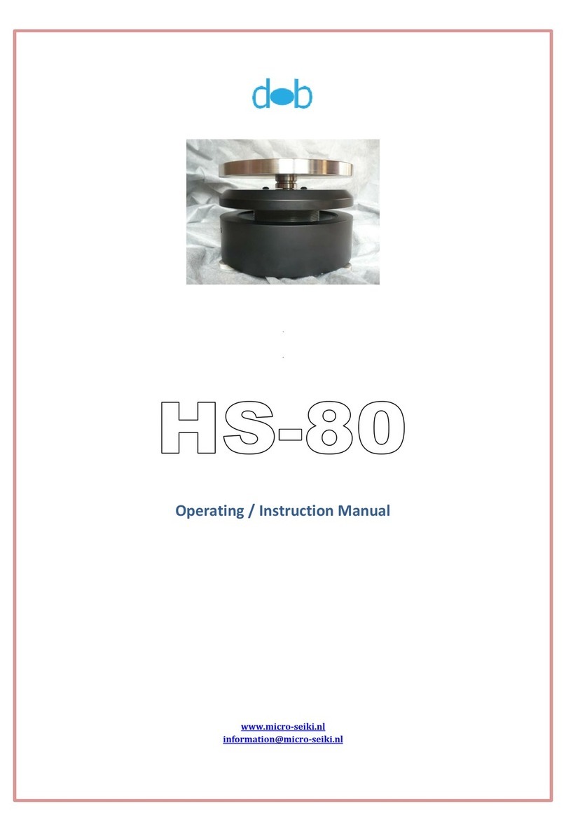 dB HS-80 Mode d’emploi