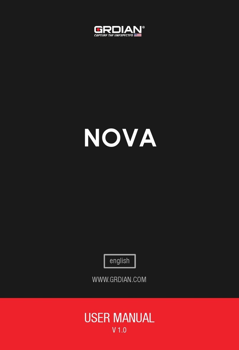 GRDIAN NOVA Manuel utilisateur