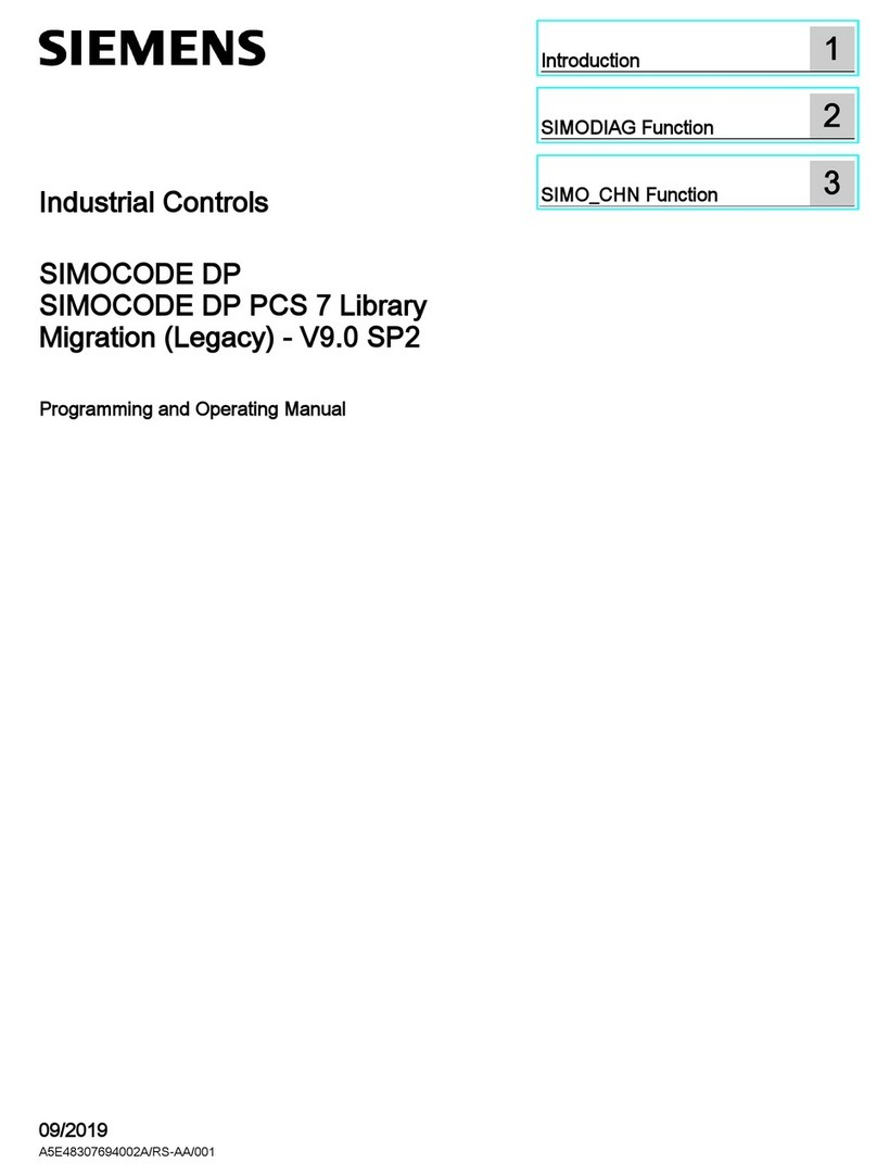 Siemens SIMOCODE DP Manuel utilisateur