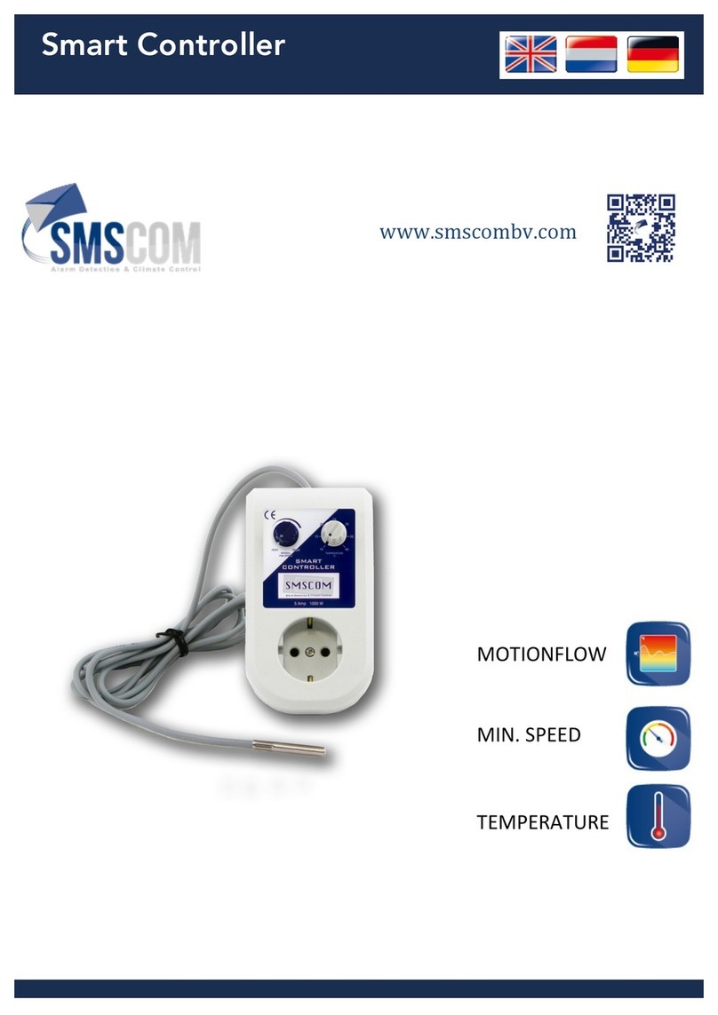 SMSCOM Smart Controller Manuel utilisateur