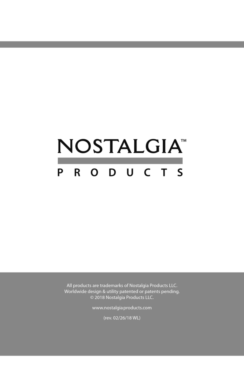 Nostalgia CBD5 Manuel utilisateur