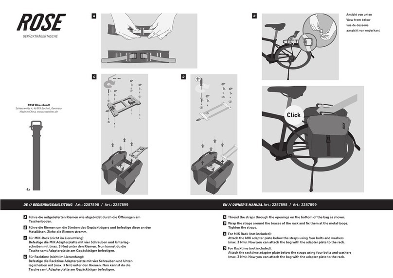 Rose electronics 2287898 Manuel utilisateur